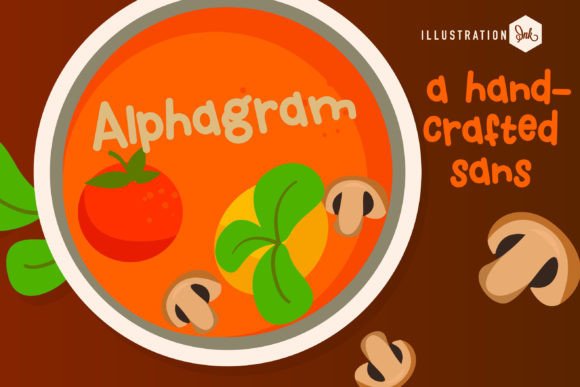 Alphagram: A Whimsical Handwritten Font
