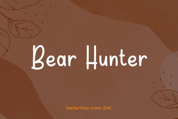 Bear Hunter Font for Business