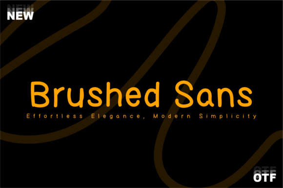Brushed Sans: A Font That Elevates Small Business