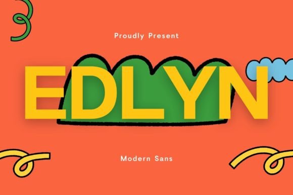 Edlyn Font for Editorial Design