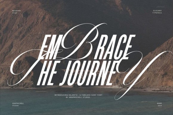 Embrace the Journey: A Font That Balances Style and Substance