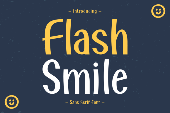 Flash Smile Font: Playful & Modern