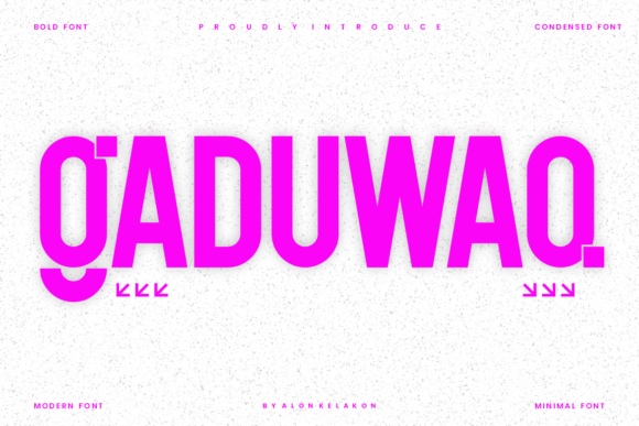 Gaduwaq: A Modern Sans Serif for Web Design