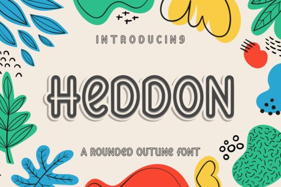 Heddon: A Font for Creative Makers