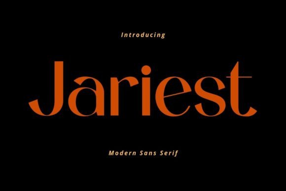 Jariest Font: Modern Typography for Business