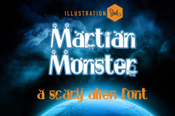 Martian Monster Font for Business