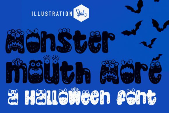 Monster Mouth More: A Bold Font for Creative Projects