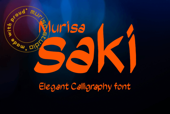 Murisa Saki: A Font for Creative Souls