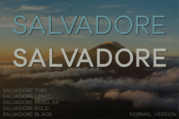Salvadore: A Font for Polished Branding