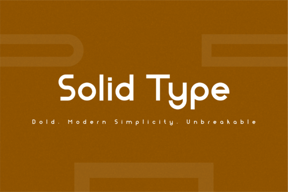 Solid Type: A Bold Choice for Business Branding