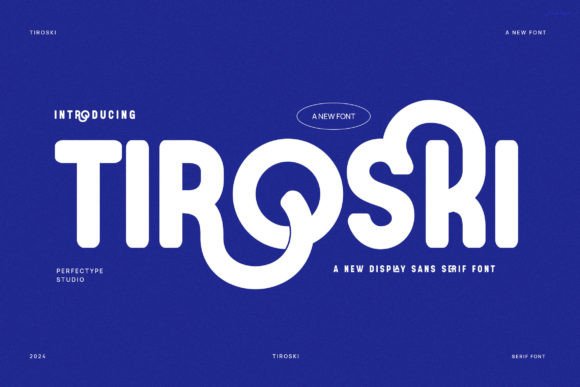 Tiroski: A Balanced Typeface for Editorial Design