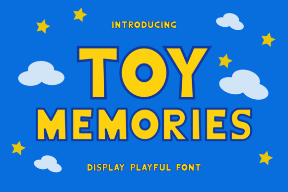 Toy Memories Font for Web Design